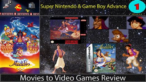 Movies to Video Games Review -- Aladdin (SNES & GBA) [Version 2.0 ...