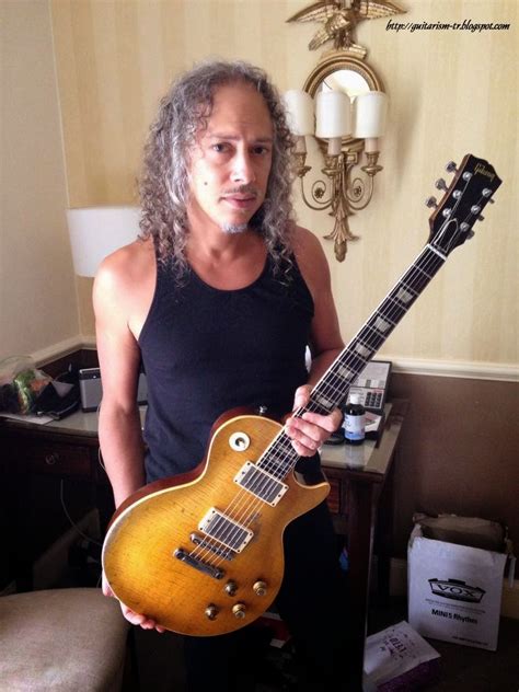 Greeny in the Hands of Kirk Hammett