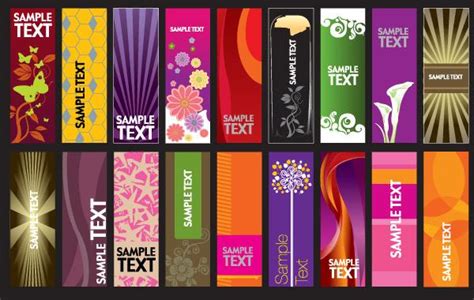 30 Vector Vertical Banner Templates Background Card Template Free ...