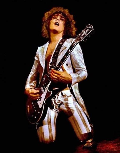 Marc Bolan on stage. | Marc bolan, Glam rock, T rex band