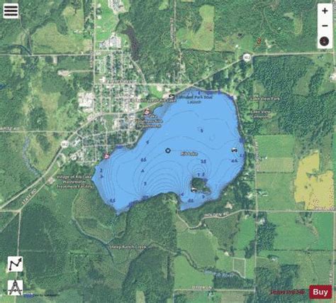 Rib Lake Fishing Map | Nautical Charts App