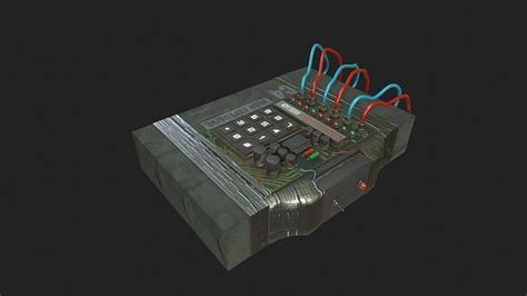 C4 Explosive with Detonator 3D model | CGTrader