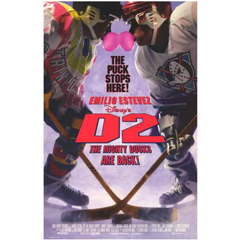 D2 The Mighty Ducks POSTER (27x40) (1994) - Walmart.com - Walmart.com