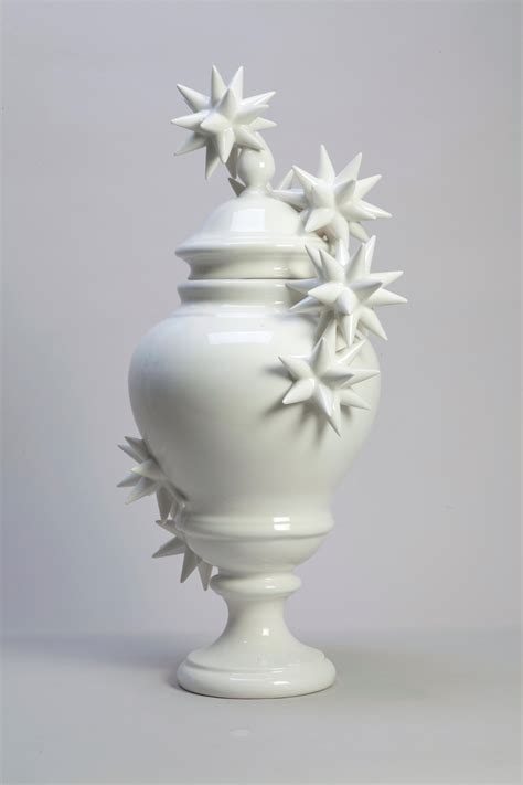 Large White Ceramic vase by Andrea Salvatori 21st Century Contemporary ...