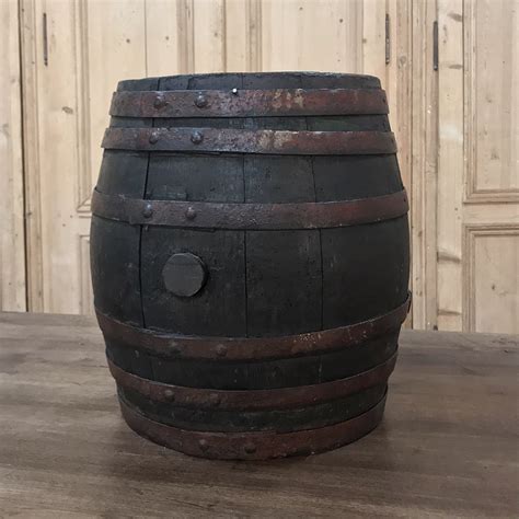 Antique French Wine Barrel - Inessa Stewart's Antiques