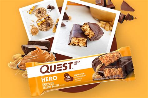 Candy bar style Quest Hero Bar now available in Chocolate Peanut Butter