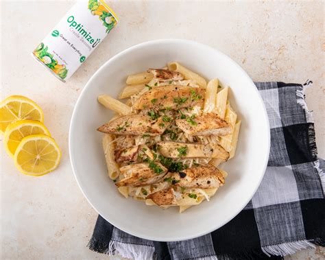 Gluten Free Chicken Alfredo Pasta | Gluten Free | OptimizeU Meals