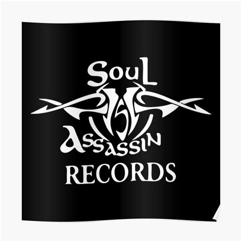 "Soul Assassins Records" Poster for Sale by abbetenago | Redbubble