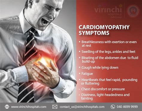 Cardiomyopathy Symptoms | Cardiomyopathy symptoms, Chest discomfort ...