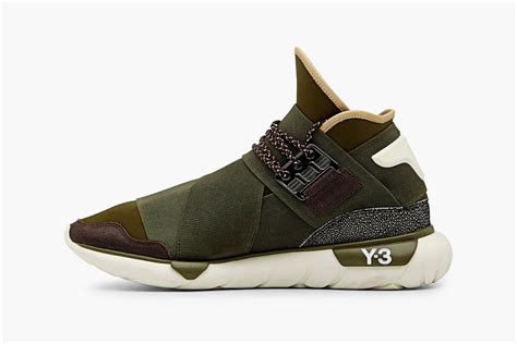 adidas Y-3 Qasa High in Khaki | Sole Collector