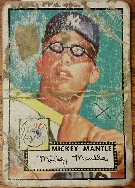 If this was your only way to own the iconic 1952 Topps Mickey Mantle ...