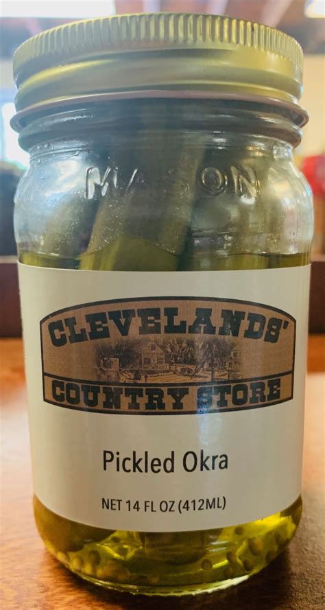 Pickled Okra – Clevelands’ Country Store