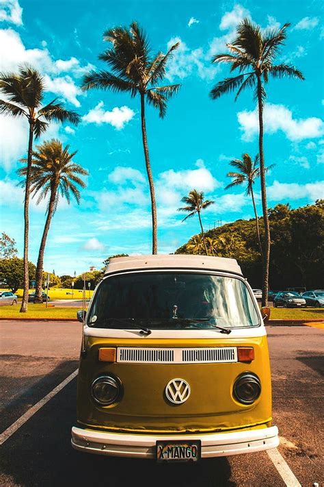 Hippie Van, asthetic summer van HD phone wallpaper | Pxfuel