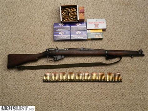 ARMSLIST - For Sale: British Enfield 303 with ammo