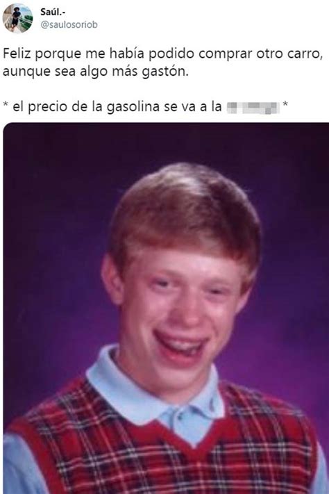 Usuarios de Twitter crean divertidos memes ante el alza del combustible ...