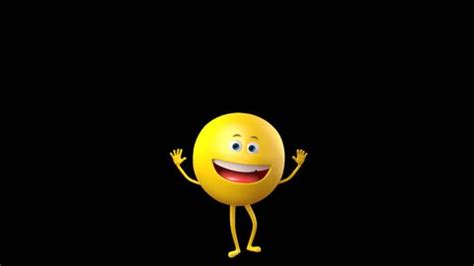 3d Emoji Dancing Joy Emoticon Cheerful Stock Footage Video (100% ...