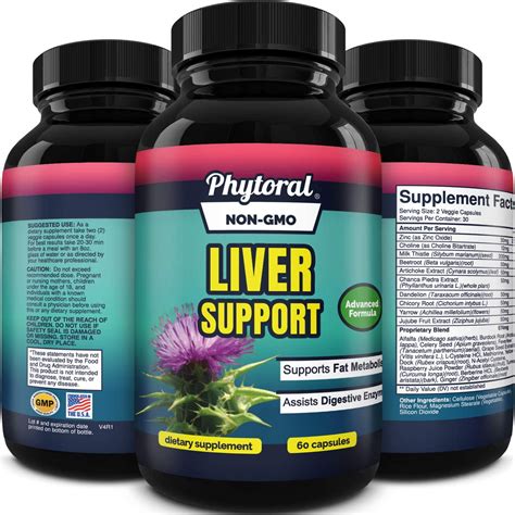 Natural Liver Support Supplement with Zinc for Immune Support detox ...