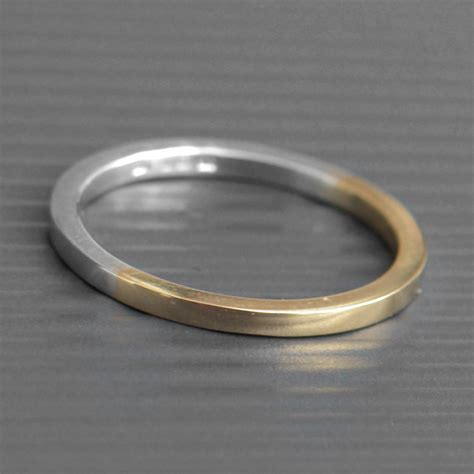 Gold and Silver Ring - LWSilver