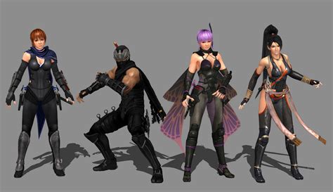 Ninja Gaiden 3 Razor's Edge - The Cast by IshikaHiruma on DeviantArt