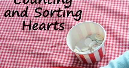 Counting and Sorting Hearts - Play and Learn Every Day