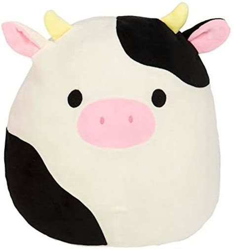 Squishmallow Connor The Cow 16 Inch Plush Black/White - SS21