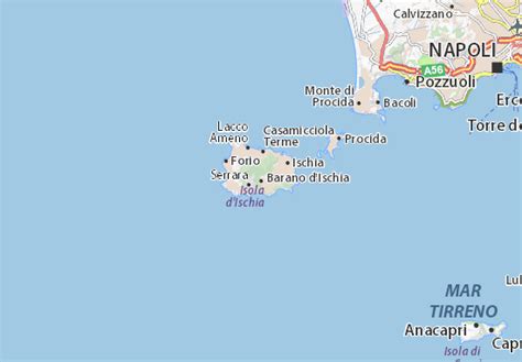 MICHELIN Barano d'Ischia map - ViaMichelin