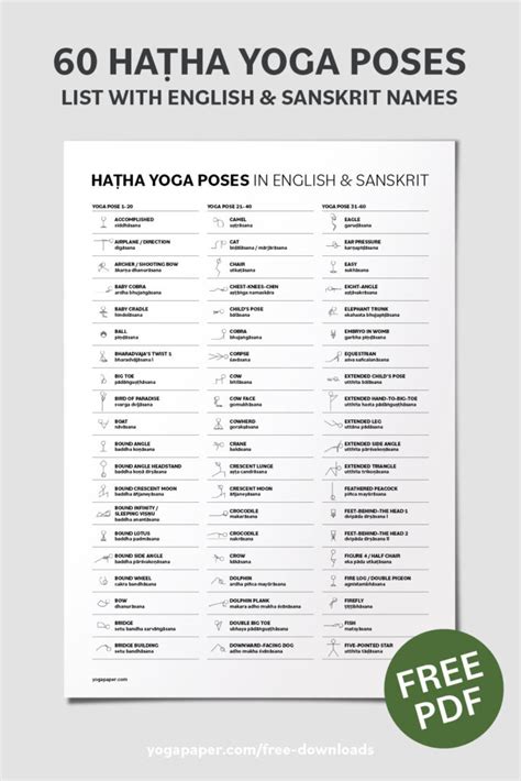 Yoga Poses Pictures And Names - Infoupdate.org