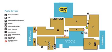 SOUTHLAND MALL MAP - SWCRC