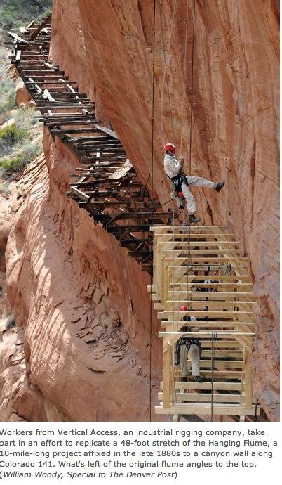 Dolores River: History of the Hanging Flume – Coyote Gulch