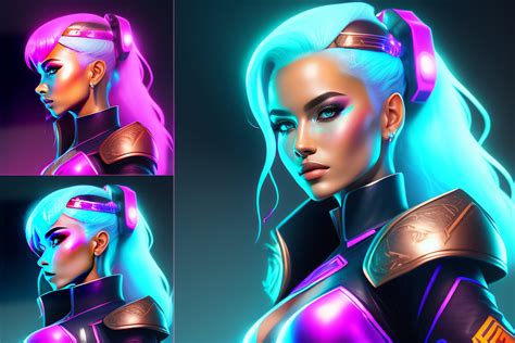 Lexica - Concept art of character neon from valorant, very detailed ...