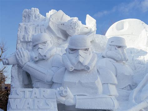 Star Wars at the 2015 Sapporo Snow Festival | tsunagu Japan