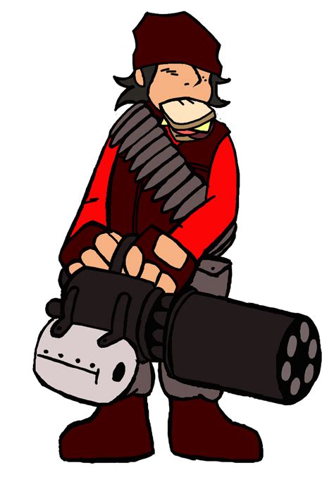 Dude Postal is Heavy Weapons Guy by ZombieErnie on DeviantArt