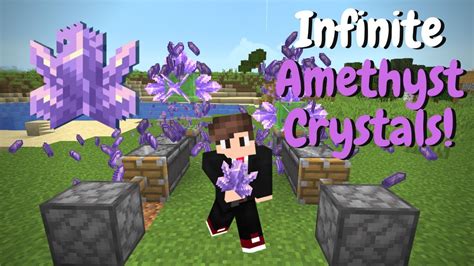 Infinite Amethyst Crystal Farm - Minecraft Tutorial (1.17+) *patched ...