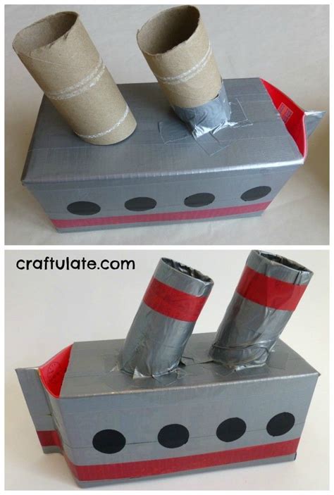 Five Homemade Boats for kids to make Bible Crafts For Kids, Craft ...