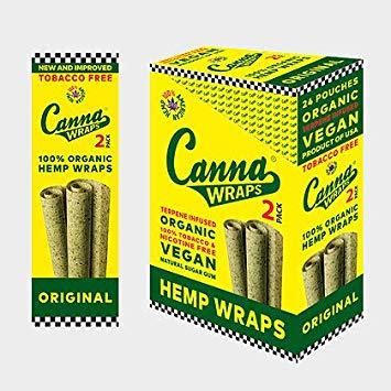 Canna Hemp Wraps Assorted Flavors