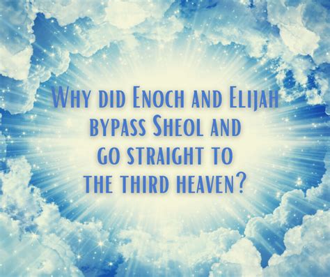 How Could Enoch and Elijah Go to Heaven Before the Cross? – Grace ...