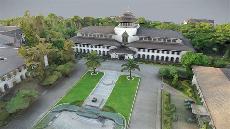 Gedung Sate Bandung - 3D model by dekahobby [8e9f3fe] - Sketchfab