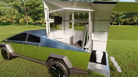 Proposed Tesla Cybertruck pop-up camper receives $60 million in orders ...