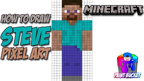 Minecraft Steve Pixel Art | Mineraft Things