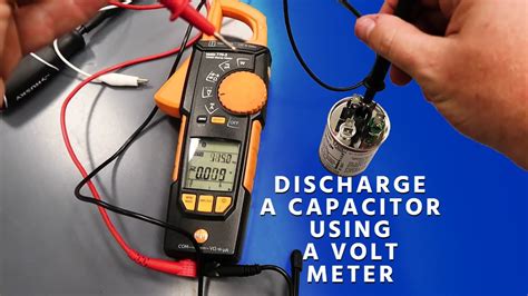 Can You Discharge a Capacitor Using a Voltmeter? - YouTube