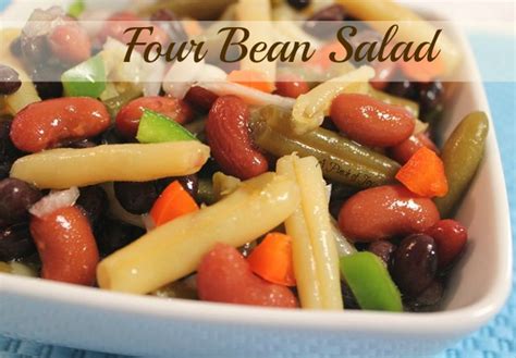 Four Bean Salad - A Pinch of Joy