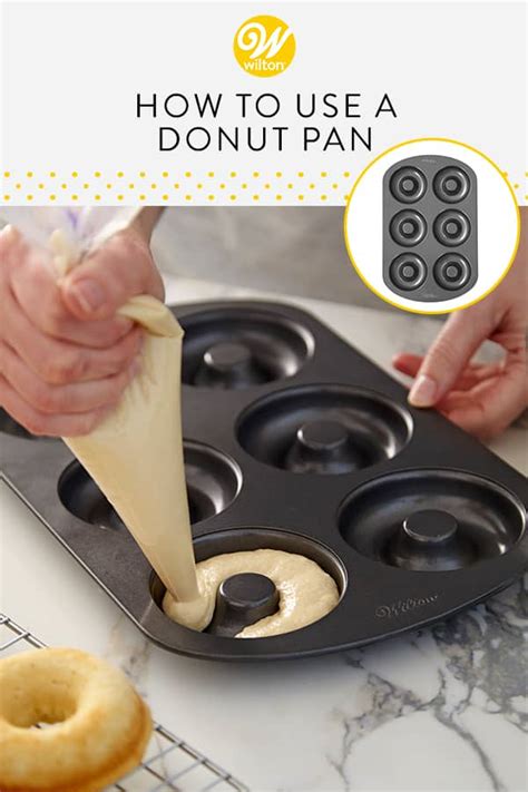 How to Use a Donut Pan | Wilton's Baking Blog | Homemade Cake & Other ...