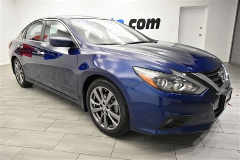 Used 2018 Nissan Altima 2.5 SR 4dr Sedan, Stock# 12312, Blue, Mileage ...