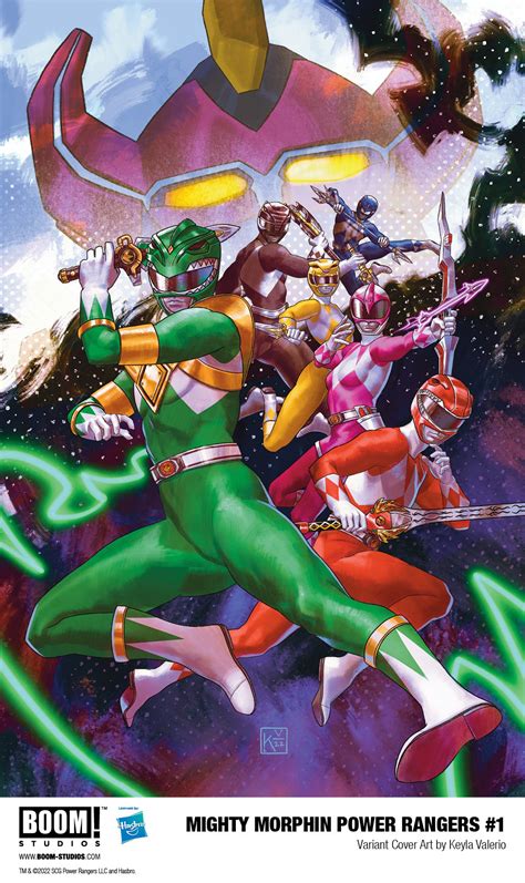 MIGHTY MORPHIN POWER RANGERS MEGAZORD PACK Cover Reveals - BOOM! Studios