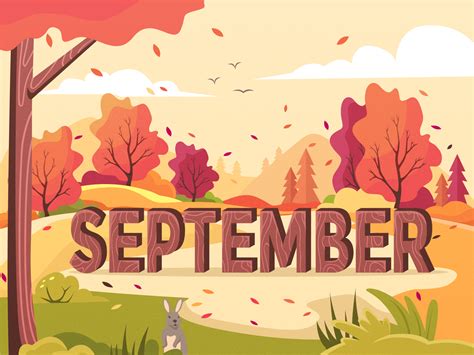 September | Illustration art kids, Autumn illustration, September