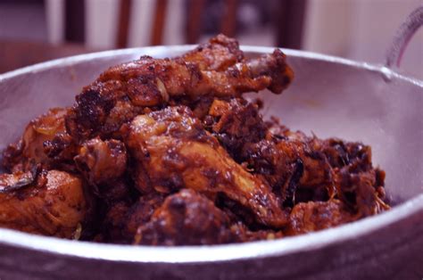 Kerala Chicken Roast - Slow roasted with Mild ChilI Powder