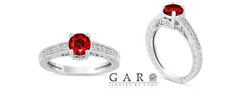 Red Diamond Engagement Rings - Bridal Rings | Jewelry by Garo