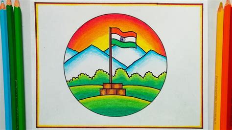 Indian Independence Day Charts For Kids