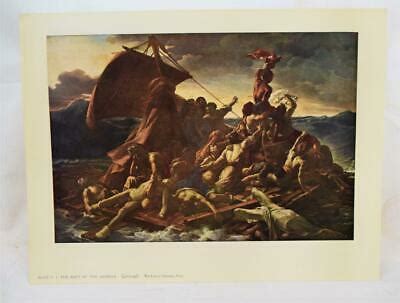 The Raft of the Medusa Gericault The Louvre Museum Paris Art Print ...