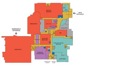 Peace Arch Hospital Interactive Map